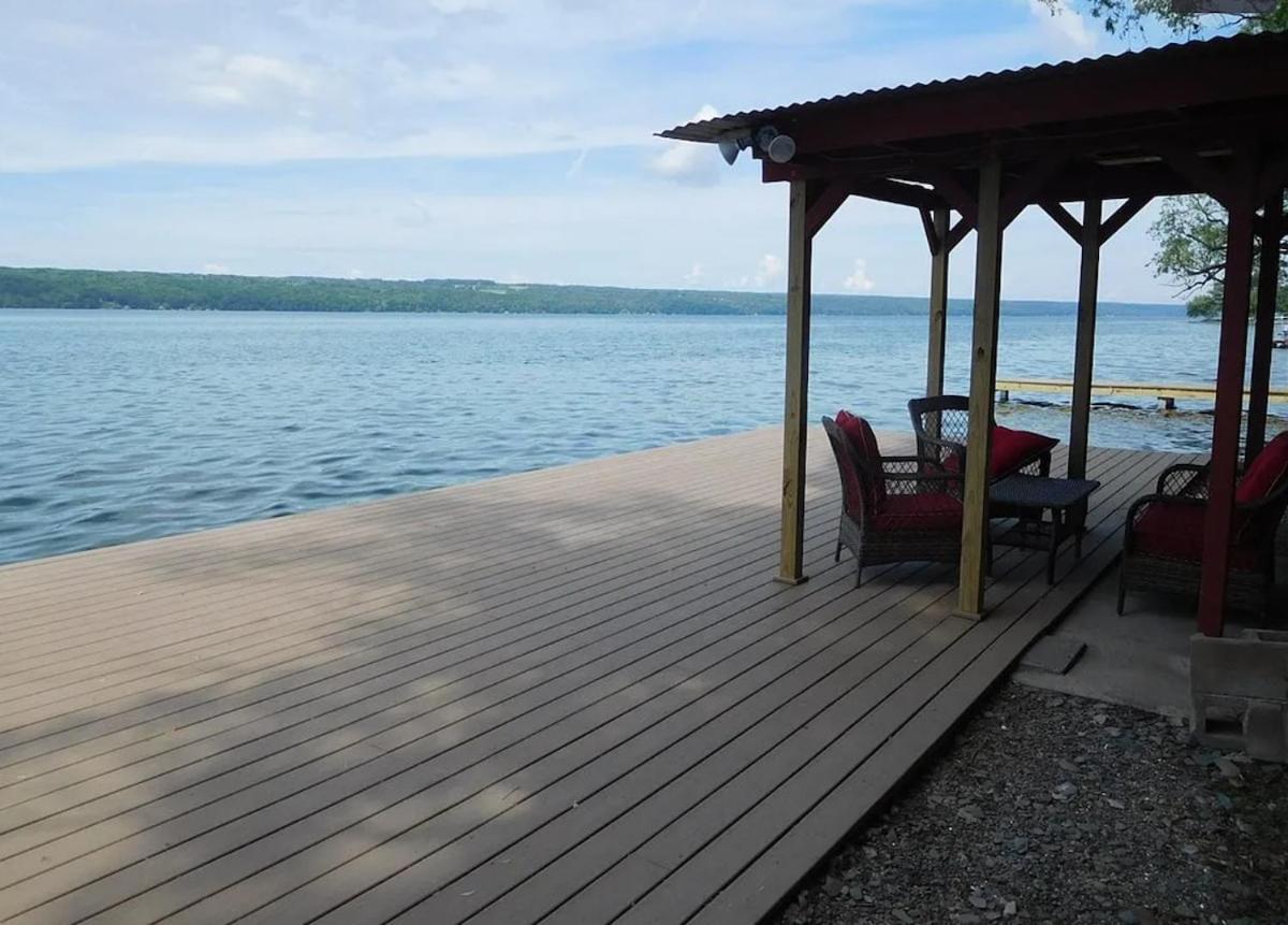Cayuga Lake Cottage With Private Lake Access Washingtonville Esterno foto